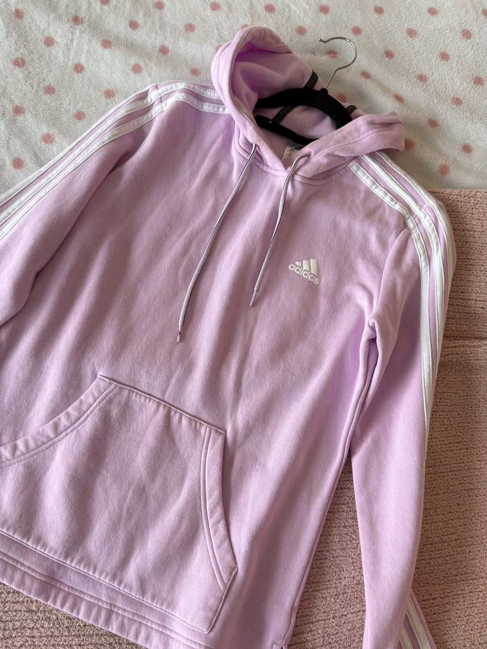 Adidas women lavender hoodie